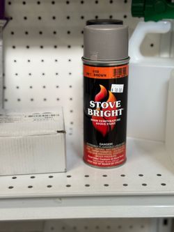 Stove Bright High Temperature Stove Paint | Metallic Brown | $10