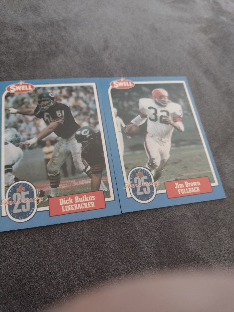 Baseball Swell Dick Butkus & Jim Brown. Cash Porch Pickup Redmond 