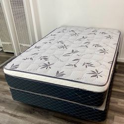 New Mattress And Box Spring Bamboo