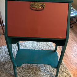 Small Secretary Wood Desk