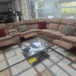 Sectional With Power Recliner