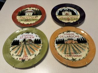 Four Decorative Plates