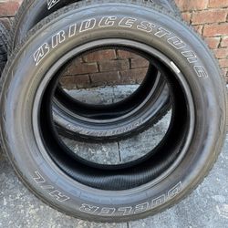 4 Bridgestone 275/55 R20 Tires