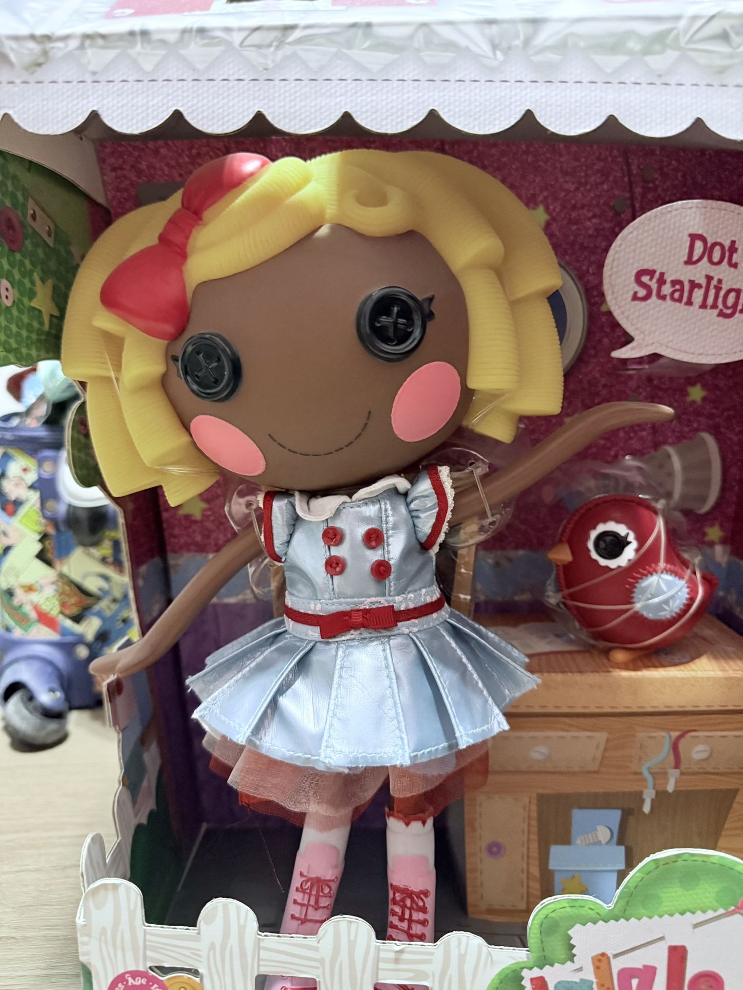 Lalaloopsy Doll β Dot Starlight with Pet Bird β 13β STEM-Inspired Astronau