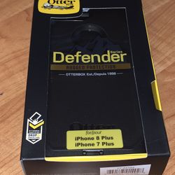 New Apple iPhone 7/8plus Case Defender Black