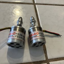 Pair Of Feigao Italion Made Rc Airplane Motors