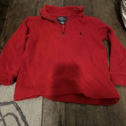 Polo by Ralph Lauren Red Fleece - Toddler 3T