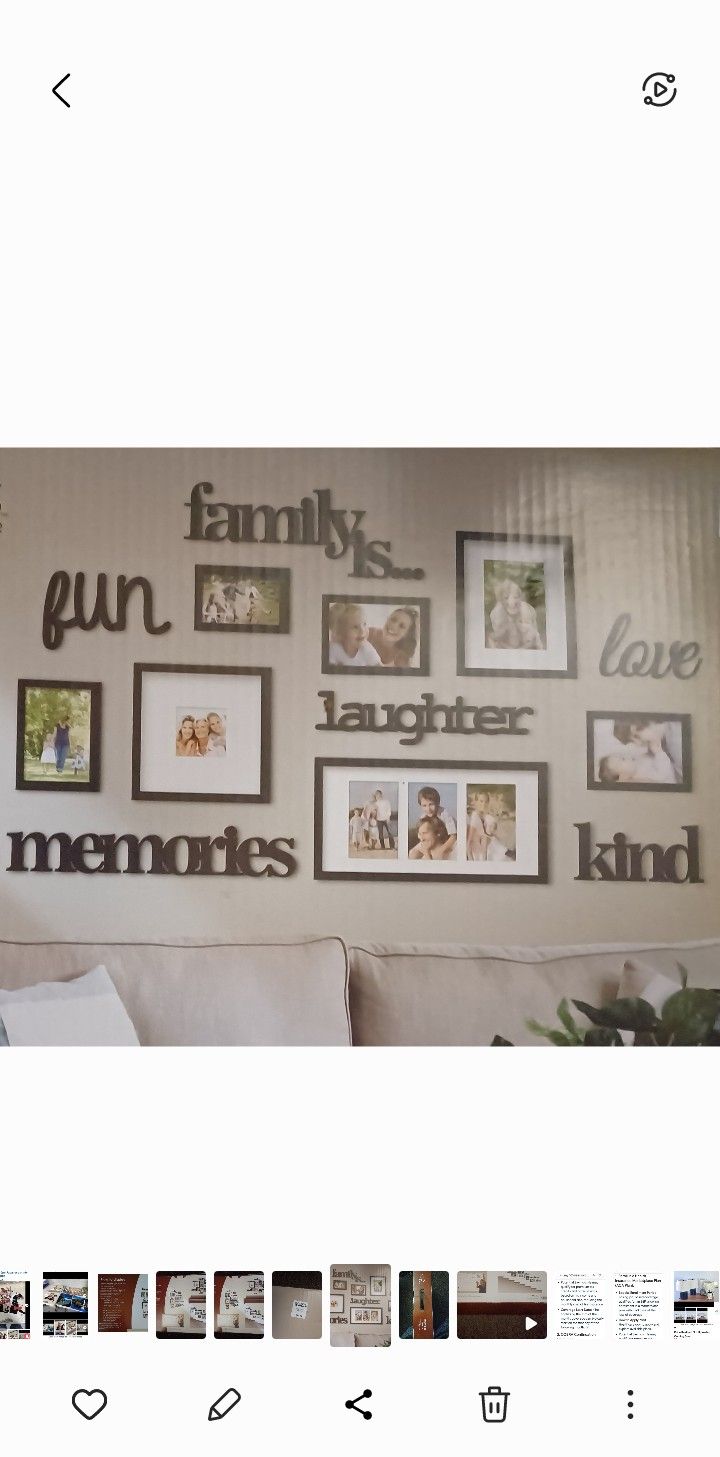 13 Piece Frame Set Wallverbs Wall Decor