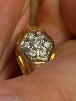 14k diamond ring