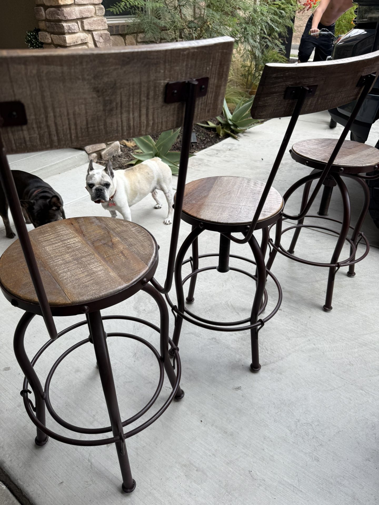 Bar Stools Set Of 3