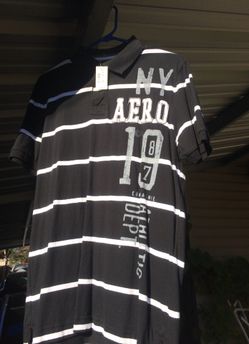 Aeropostale collar medium sized shirt never worn tags still on