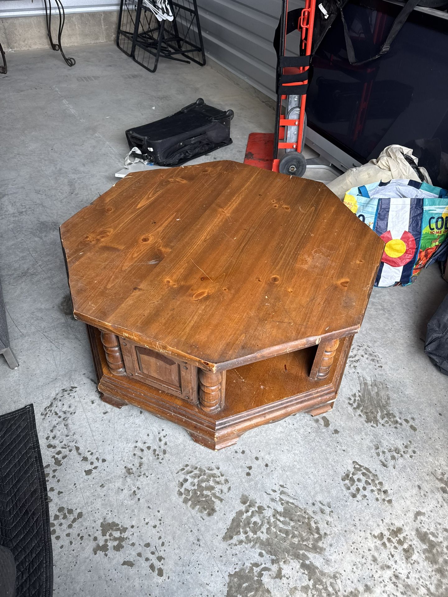 Octagon Coffee Table