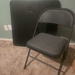 Card Table And 4 Chairs