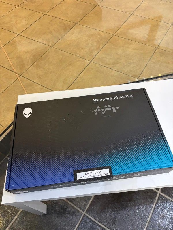 Alienware Aurora 16 Gaming Laptop New - Pay $1 today and the rest later!!