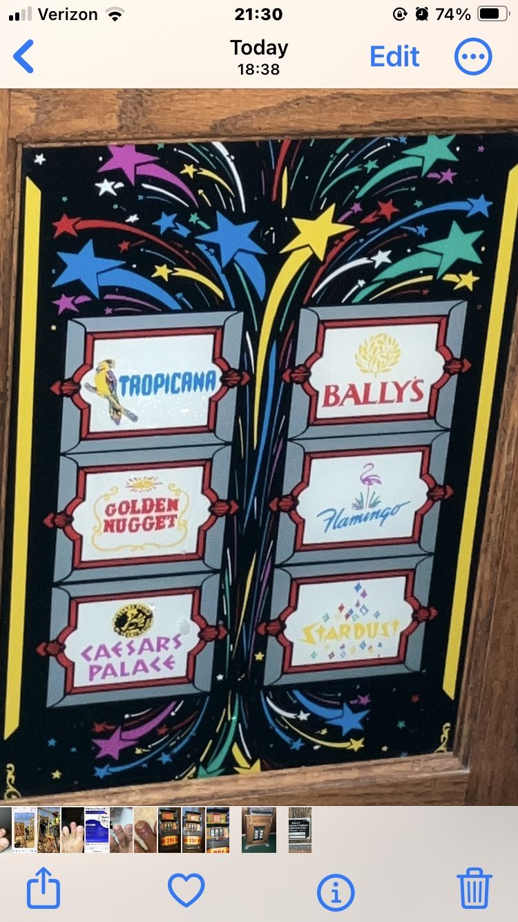 Bally’s Full Size Slot Machine - Quarters