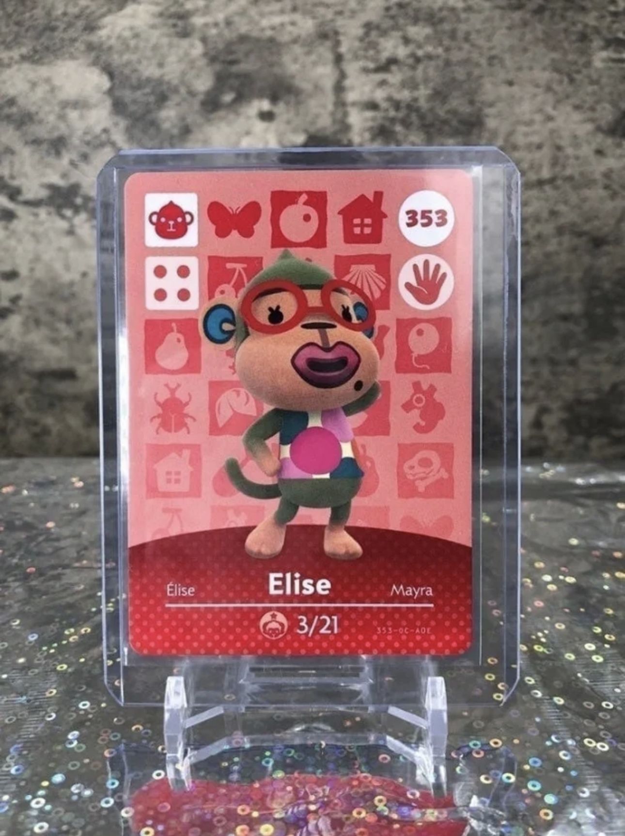 Elise #353 Animal Crossing Amiibo Card