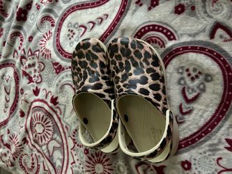 Cheetah Print Crocs