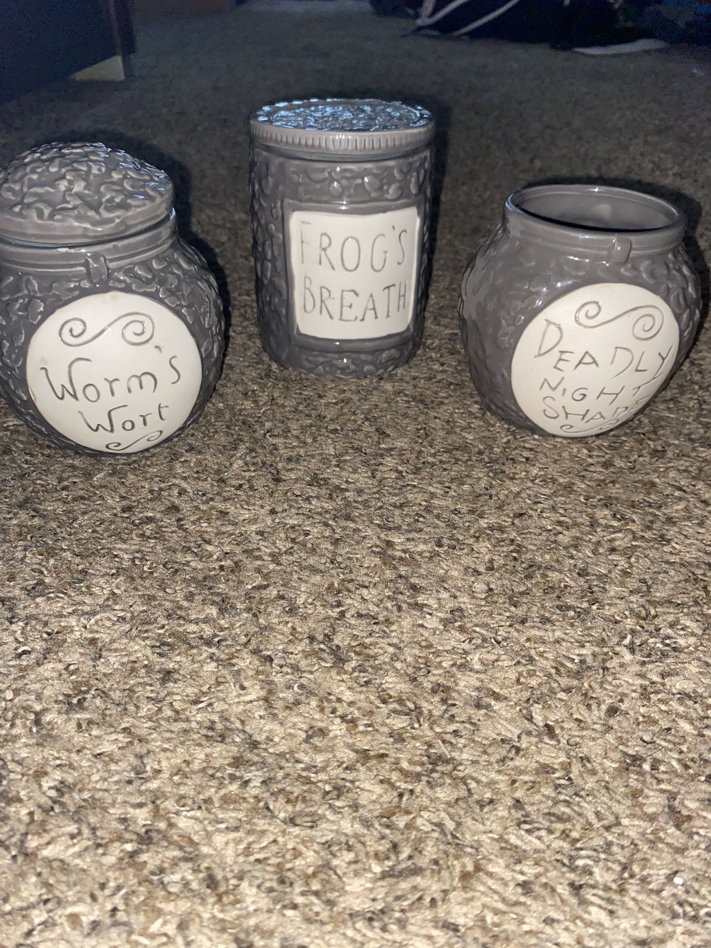 Nightmare Before Christmas Jars