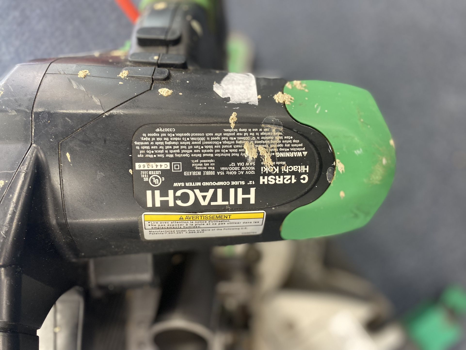 Hitachi 12” Compound Miter Saw