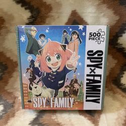 New Sealed 2023 Spy X Family Anime 500 Piece Jiggsaw Puzzle