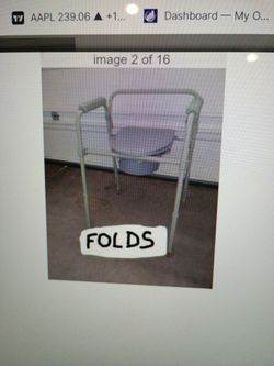 Bedside Commode Or Porta Potty Foldable Cash Only Please