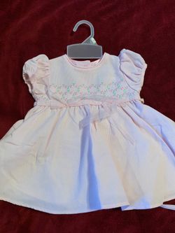Girls dress size 12 months pink by Rare Editions