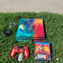 New Conditions PS4 Pro 1,000GB With 1 Game, 1 New controller wireless... all work 100% Playstation 4 pro