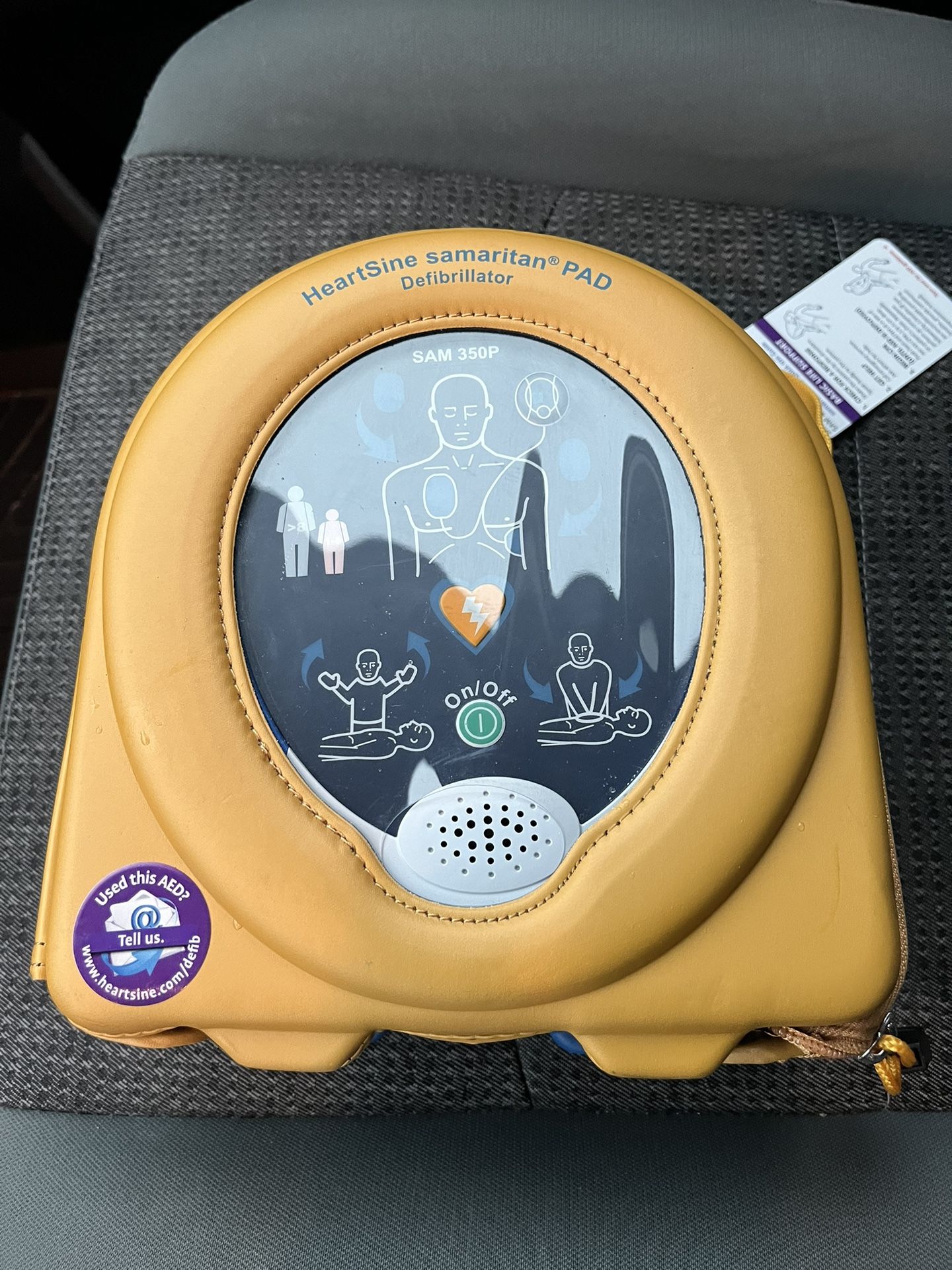 Heartsine Samaritan PAD defibrillator