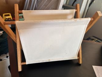 Canvas Craft Or Magazine Rack/Holder