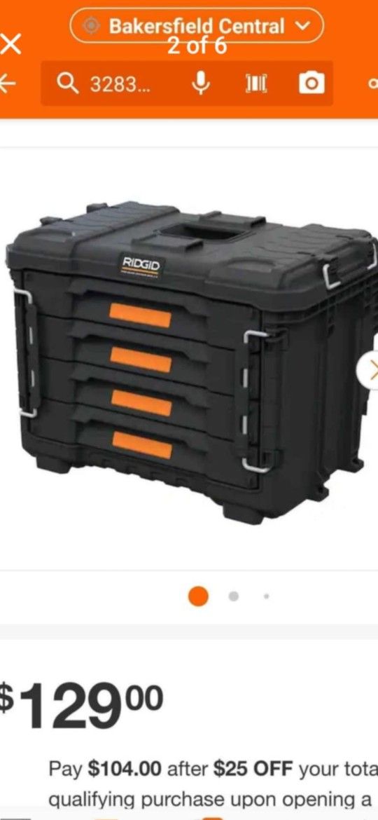 Ridgid Tool Box Drawer Organizer