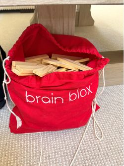 Brain blox wooden building blocks