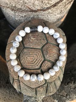 White turquoise bracelet