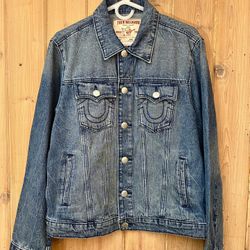  Brand NEW True Religion Denim Trucker Jacket Y2K NOT Supreme 