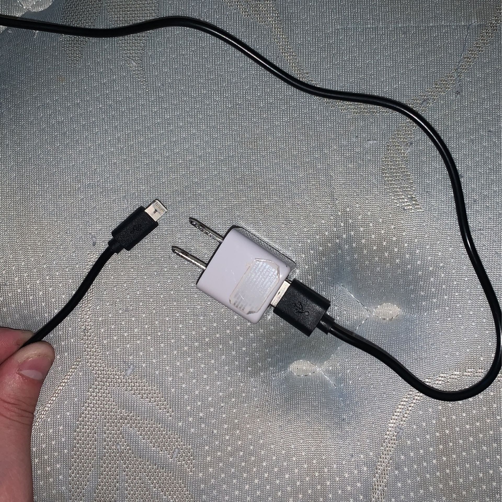 iPhone 7 Or Never Charger With a Block