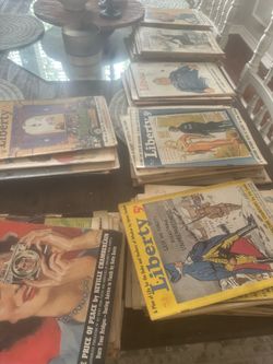 Vintage liberty magazines from 1920’s-60’s