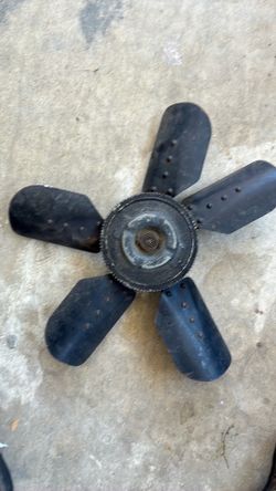 GM radiator cooling fan.