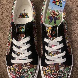 Kids Mario Shoes (size 5)
