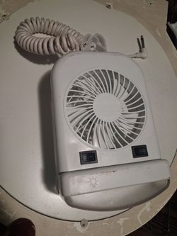 Camper light and fan
