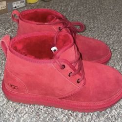 UGG Australia Ugg Neumel Boots Samba Red (9)