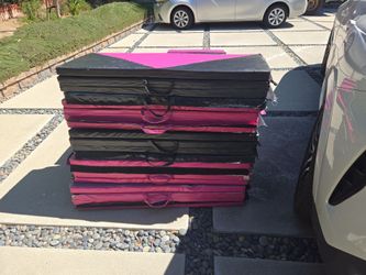 Wrestling mats 6 ft long 3 1/2 ft wide nine of them