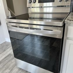 LG Smart Wi-Fi Enabled Electric Range Oven with AirFry EasyClean