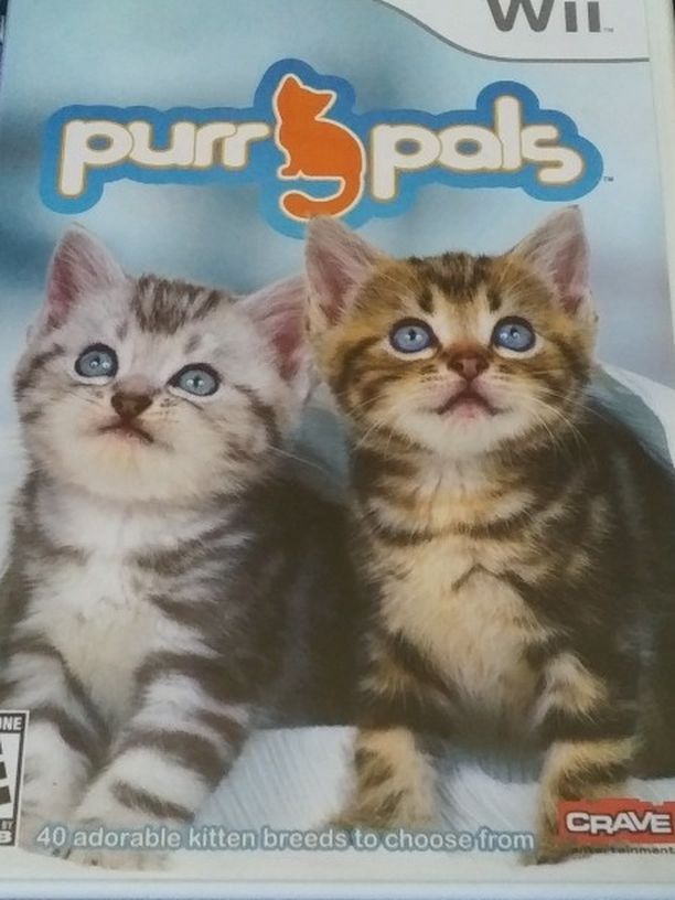 Purr Pals (Wii) Mint! & Working!