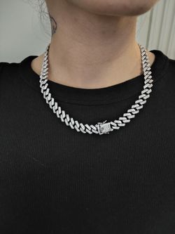18" Silver 925 Cuban Chain