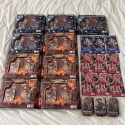 Sealed One Piece Boosters, Tins, And Illustration Boxes.