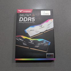 DDR5 T-FORCE DELTA RBG 16GB(2x8GB) BLACK