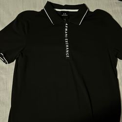 Armani Exchange zip up shirt