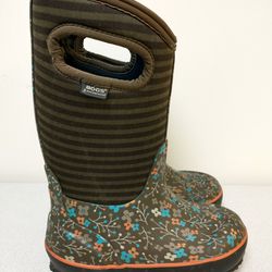 Bogs Kids Classic Size 13 Waterproof Neoprene Rubber Cold -30 Degree Boots