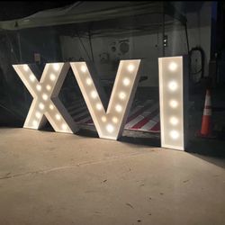 Marquee Letters 