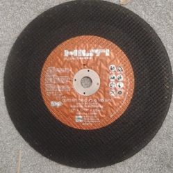 Hilti 12" metal cutting blades