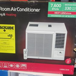 Lg Window Air Conditioner + Heat Unit. New